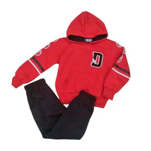 Conjunto varón de felpa