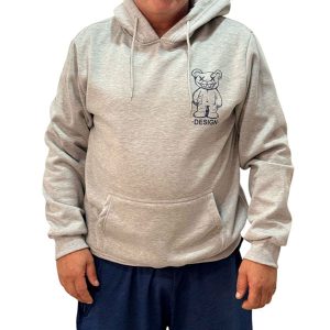 Canguro oversize con felpa