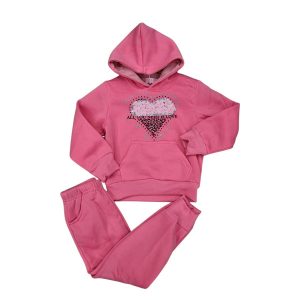 Conjunto niña de felpa