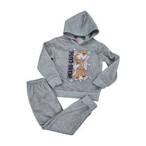Conjunto niña de felpa