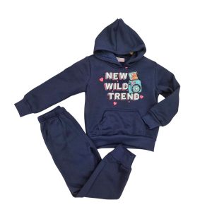 Conjunto niña de felpa