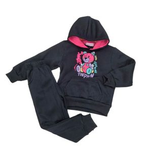 Conjunto niña de felpa