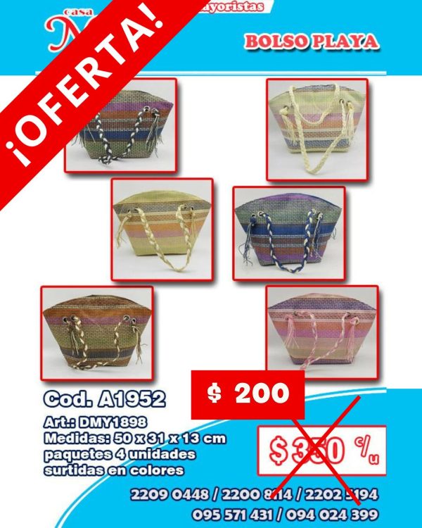 Bolso playa