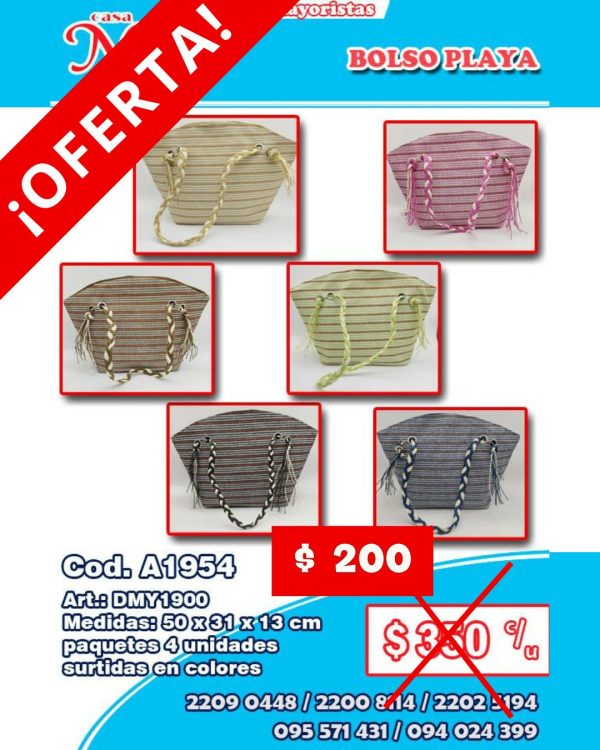 Bolso playa