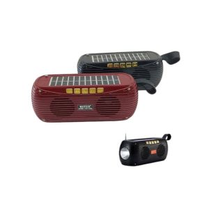 Parlantes portatil con linterna