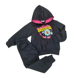 Conjunto de niña con felpa