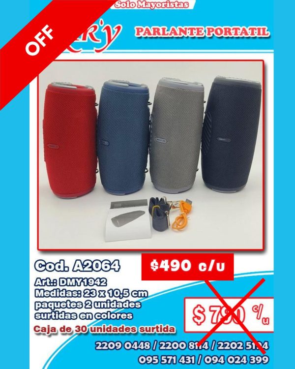 Parlantes portatil