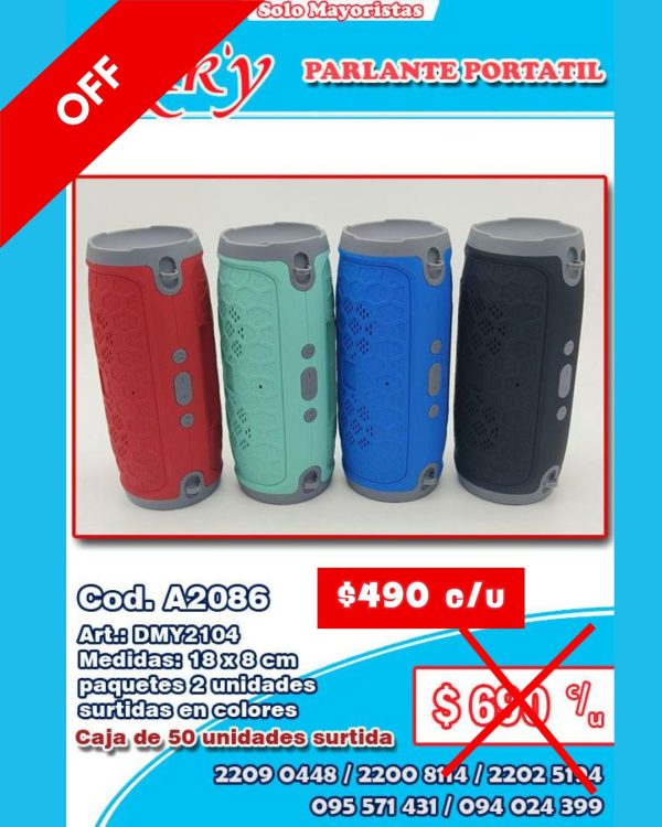 Parlantes portatil