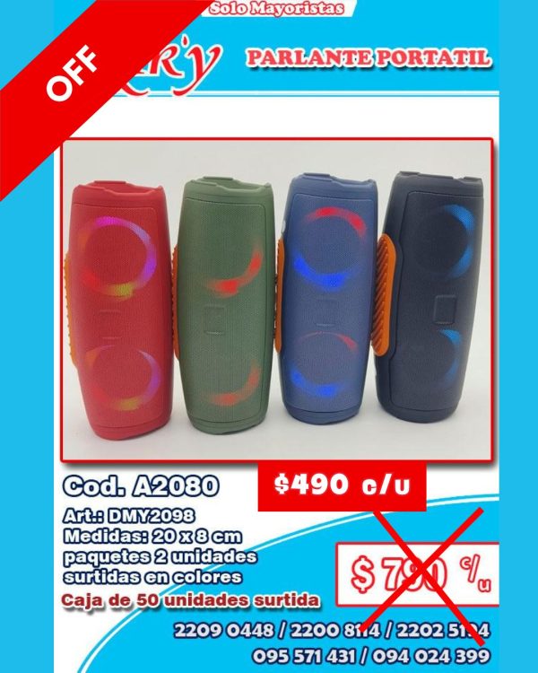 Parlantes portatil