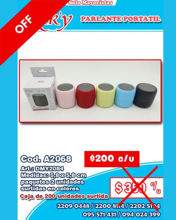 Parlantes portatil