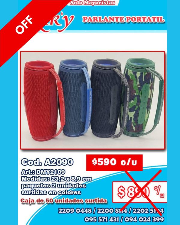 Parlantes portatil