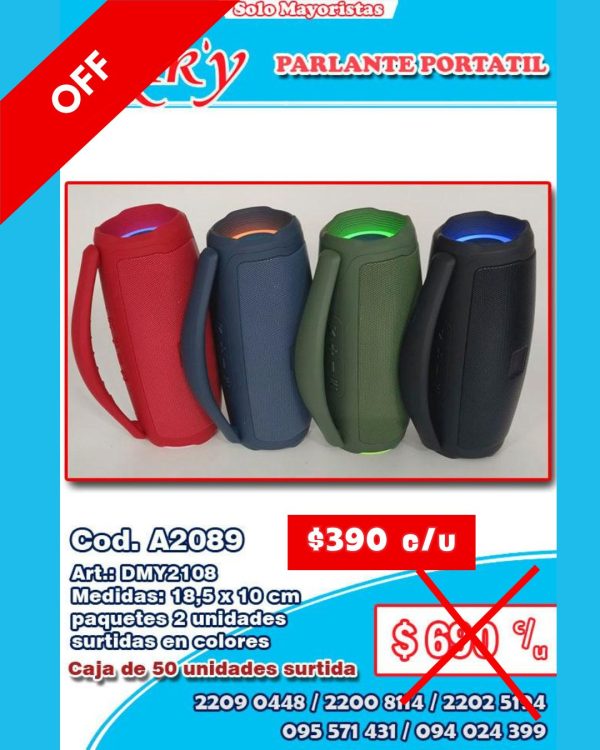 Parlantes portatil