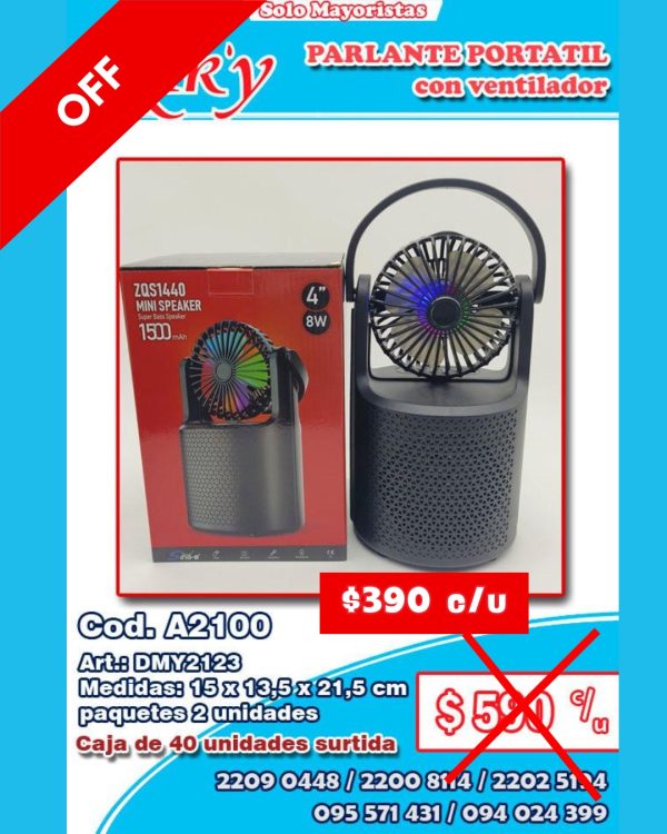 Parlantes portatil