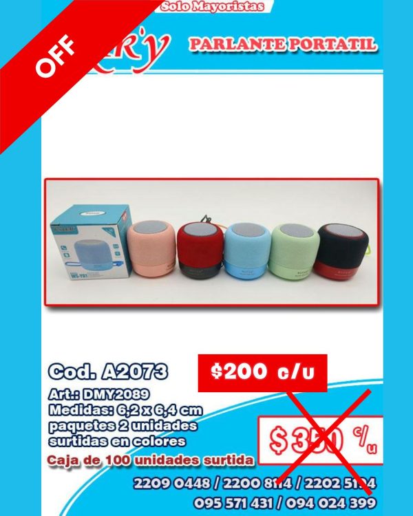 Parlantes portatil