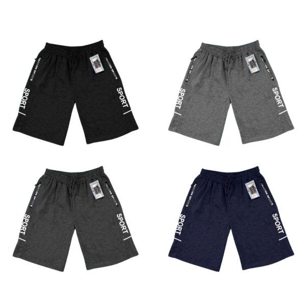 Short hombre con bolsillo y cierre