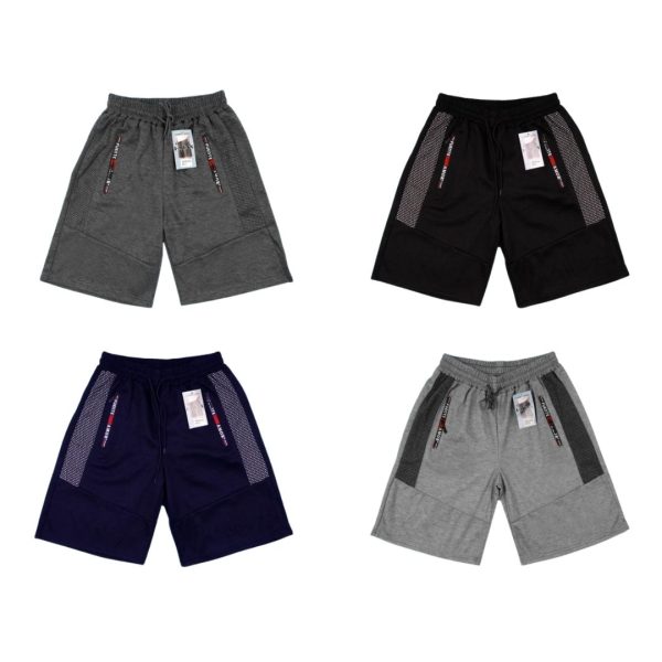 Short hombre con bolsillo y cierre