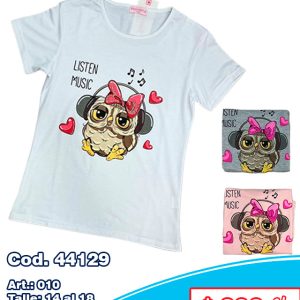 Remera Juvenil de nena
