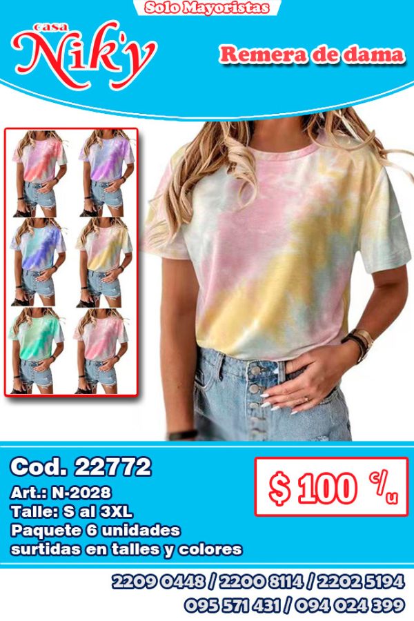 Remeras de dama
