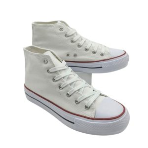 BOTA LONA DAMA CON PLATAFORMA