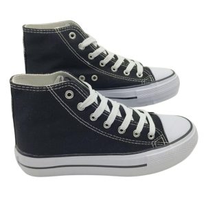 BOTA LONA DAMA CON PLATAFORMA