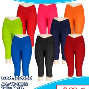 Calza 3/4 Labrada Lisa