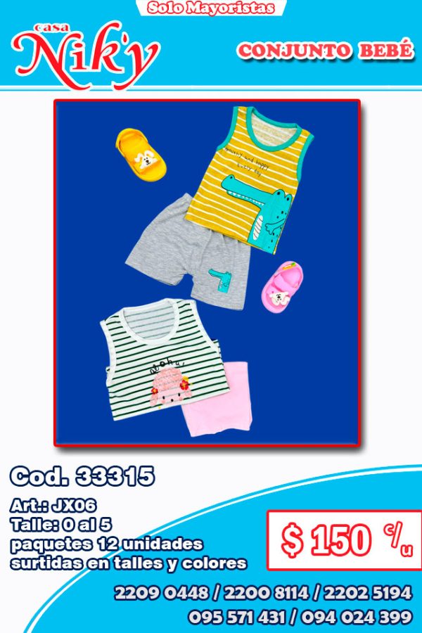 Conjunto de bebé