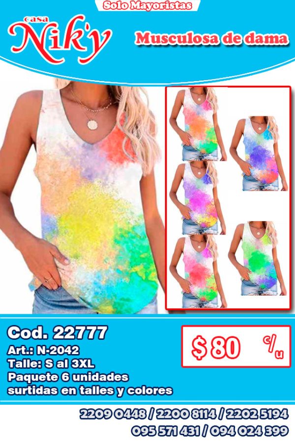 Musculosa dama