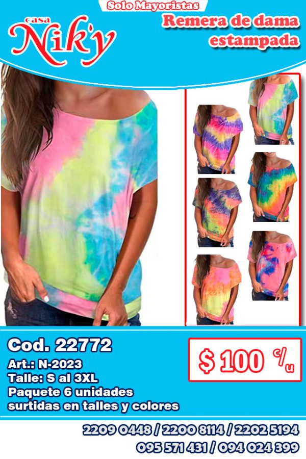 Remeras de dama