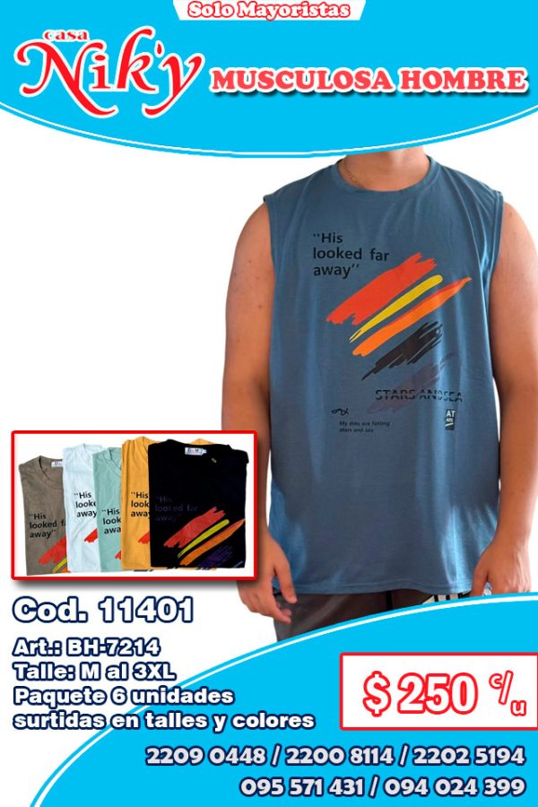 Musculosa Hombre