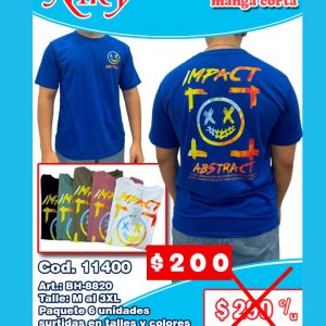 Buzo Hombre manga corta