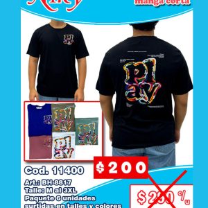 Buzo Hombre manga corta