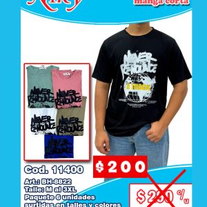 Buzo Hombre manga corta