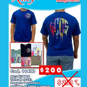 Buzo Hombre manga corta