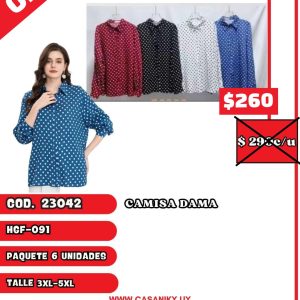 Camisa dama
