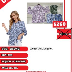 Camisa dama