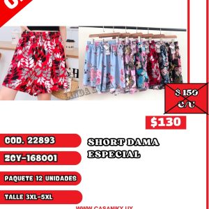 SHORT DAMA ESPECIAL