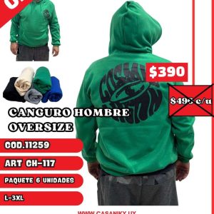 Canguro Hombre Oversize - 11259/CH117