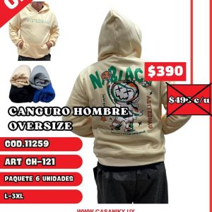 Canguro Hombre Oversize - 11259/CH121