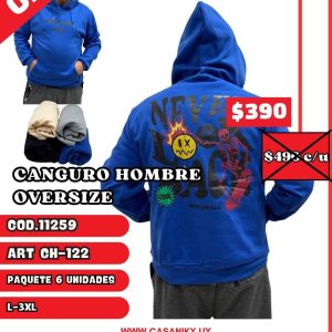 Canguro Hombre Oversize - 11259/CH122