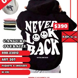 Canguro Mujer Oversize - 23012-207