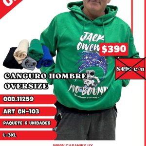 Canguro Hombre Oversize - 11259/CH103