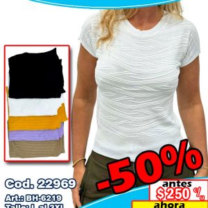 Blusa dama de hilo
