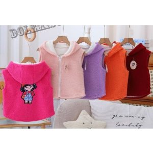 CHALECO NIÑO con cierre peluche