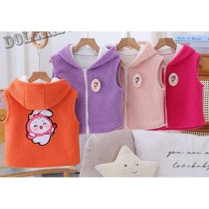 CHALECO NIÑO con cierre peluche