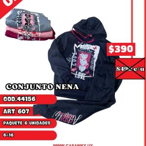 Conjunto de niña 44156-607