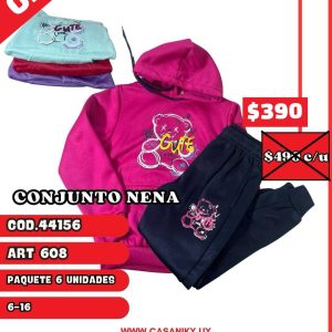 Conjunto de niña 44156-608