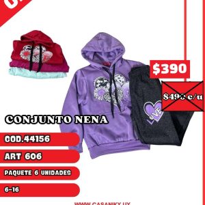 Conjunto de niña 44156-606