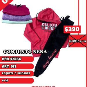 Conjunto de niña 44156-611