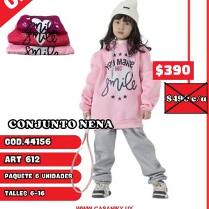 Conjunto de niña 44156-612
