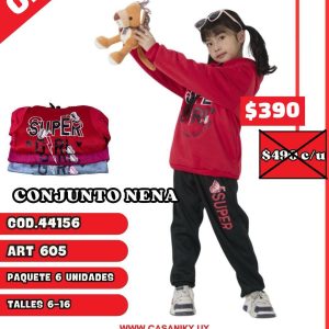 Conjunto de niña 44156-605